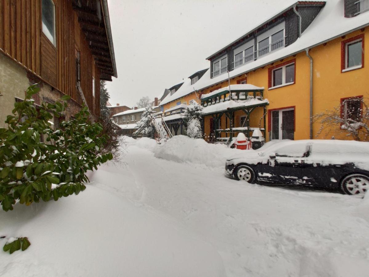 Ferienwohnung Cassiopeia Harzgerode Exteriör bild